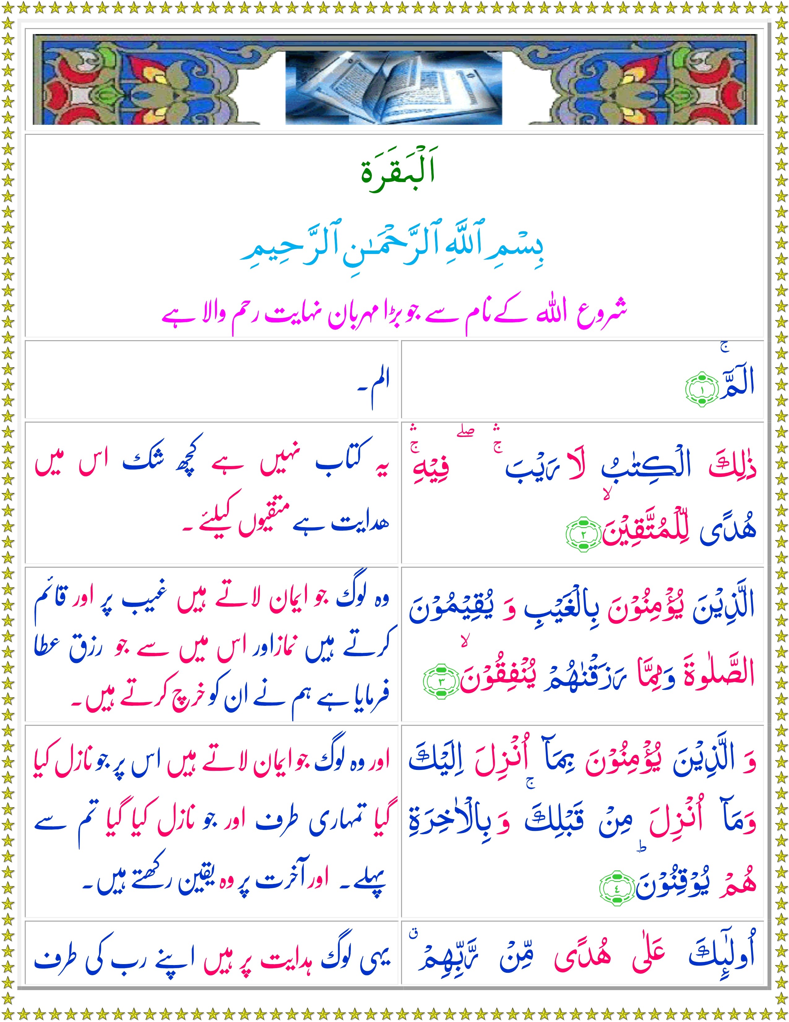 read quran with urdu translation